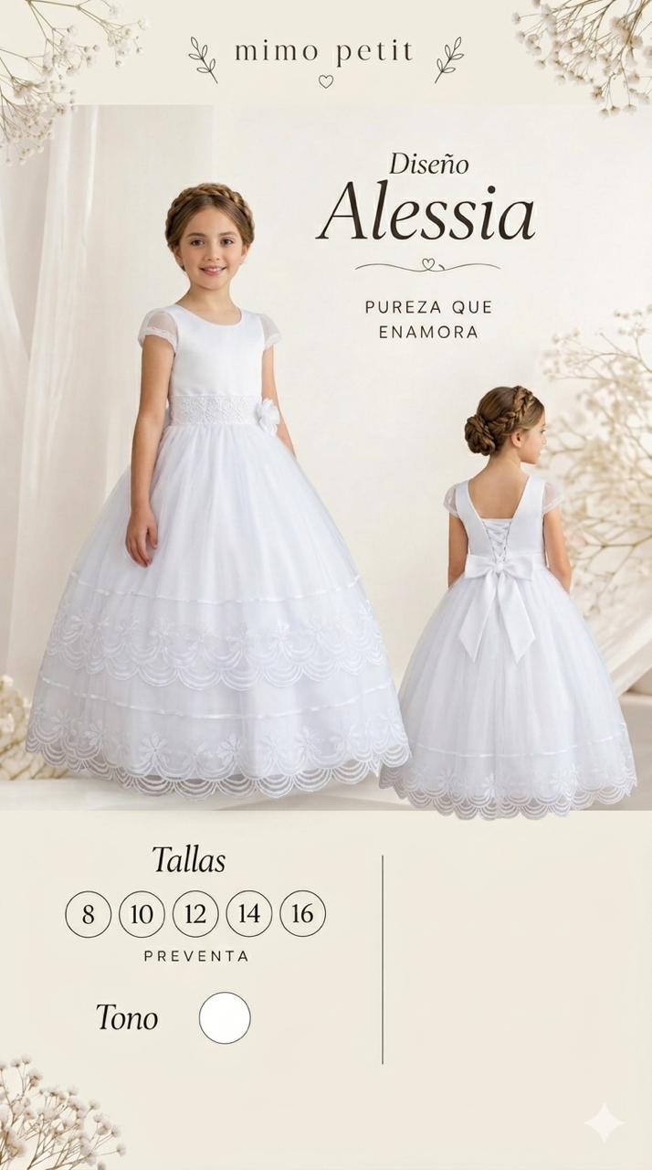 PAQUETE PREVENTA COMUNIÓN |Alessia