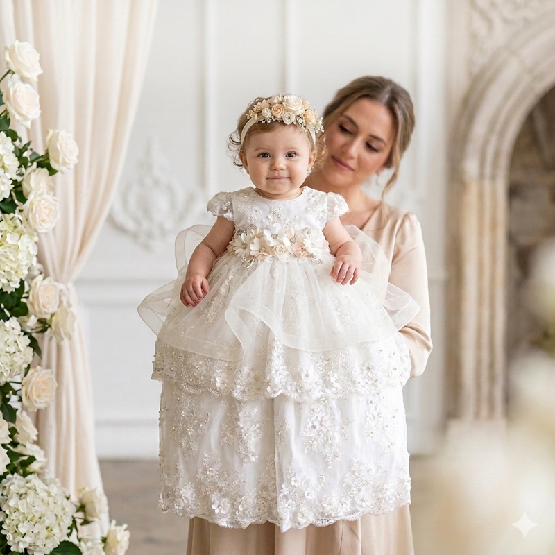 ROPON DE BAUTIZO NIÑAS