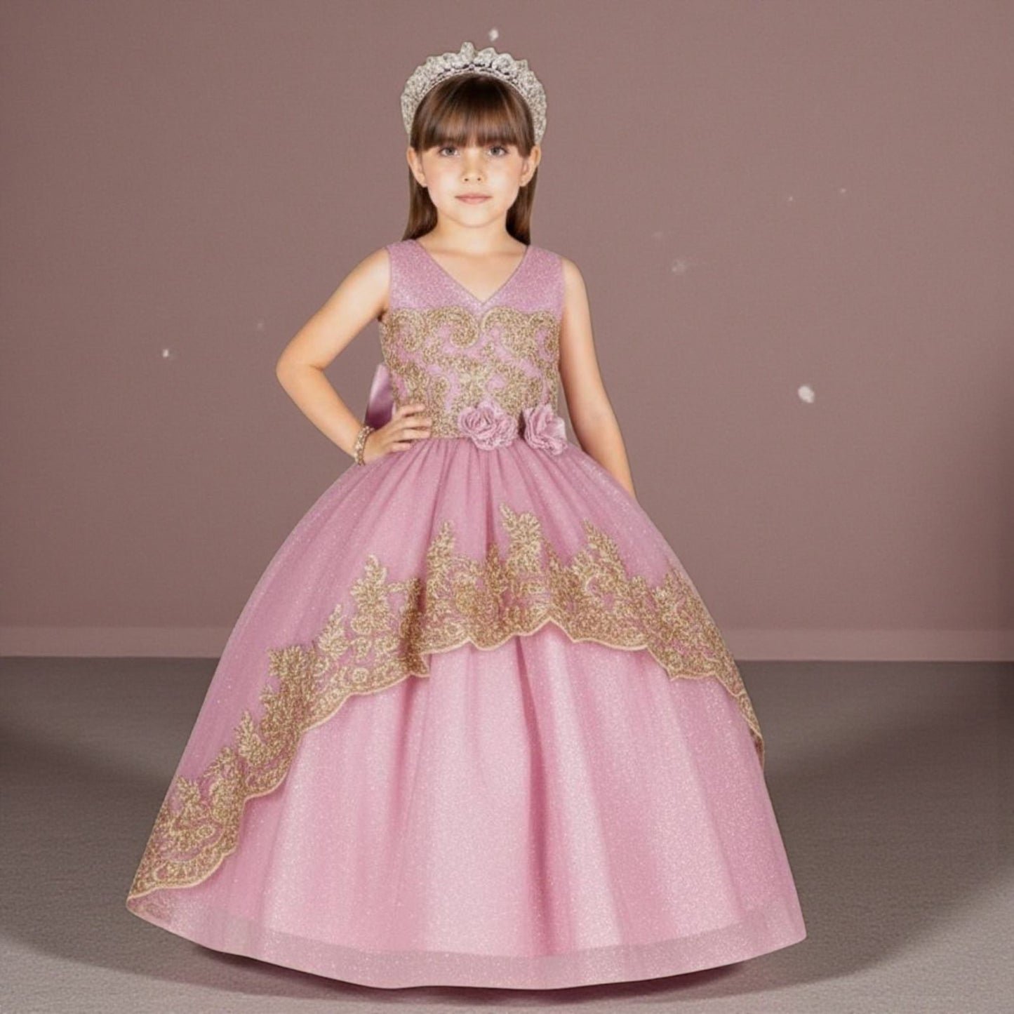 VESTIDO PRINCESA AURORA