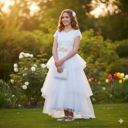 Vestido de Ceremonia "Canto de Aurora" - Palazzo Desmontable