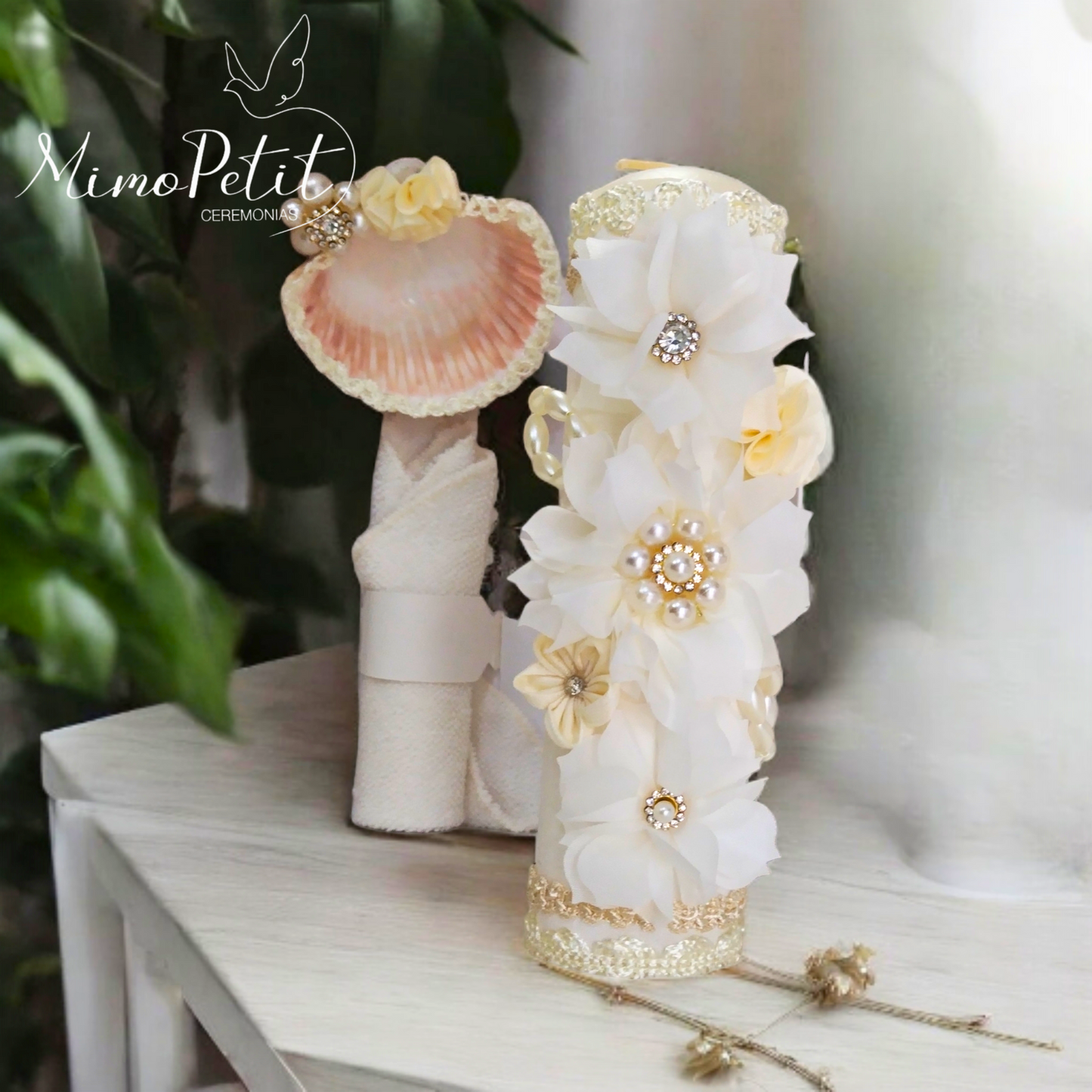 Kit Bautizo Niña Ivory Y-0003