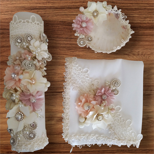 Kit Bautizo Niña Ivory-G