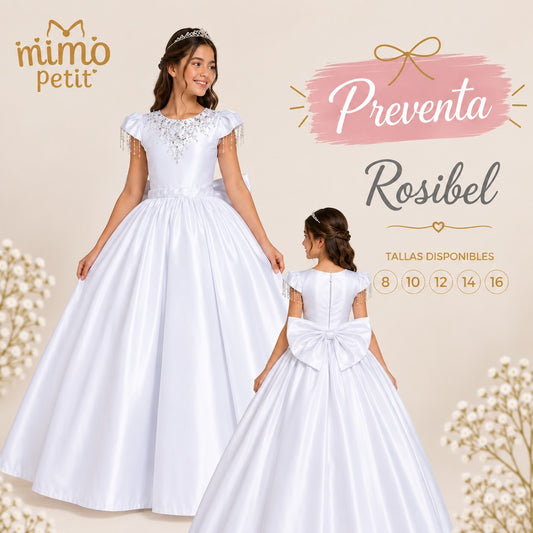 Vestido de Primera Comunión | Rosibel · PREVENTA