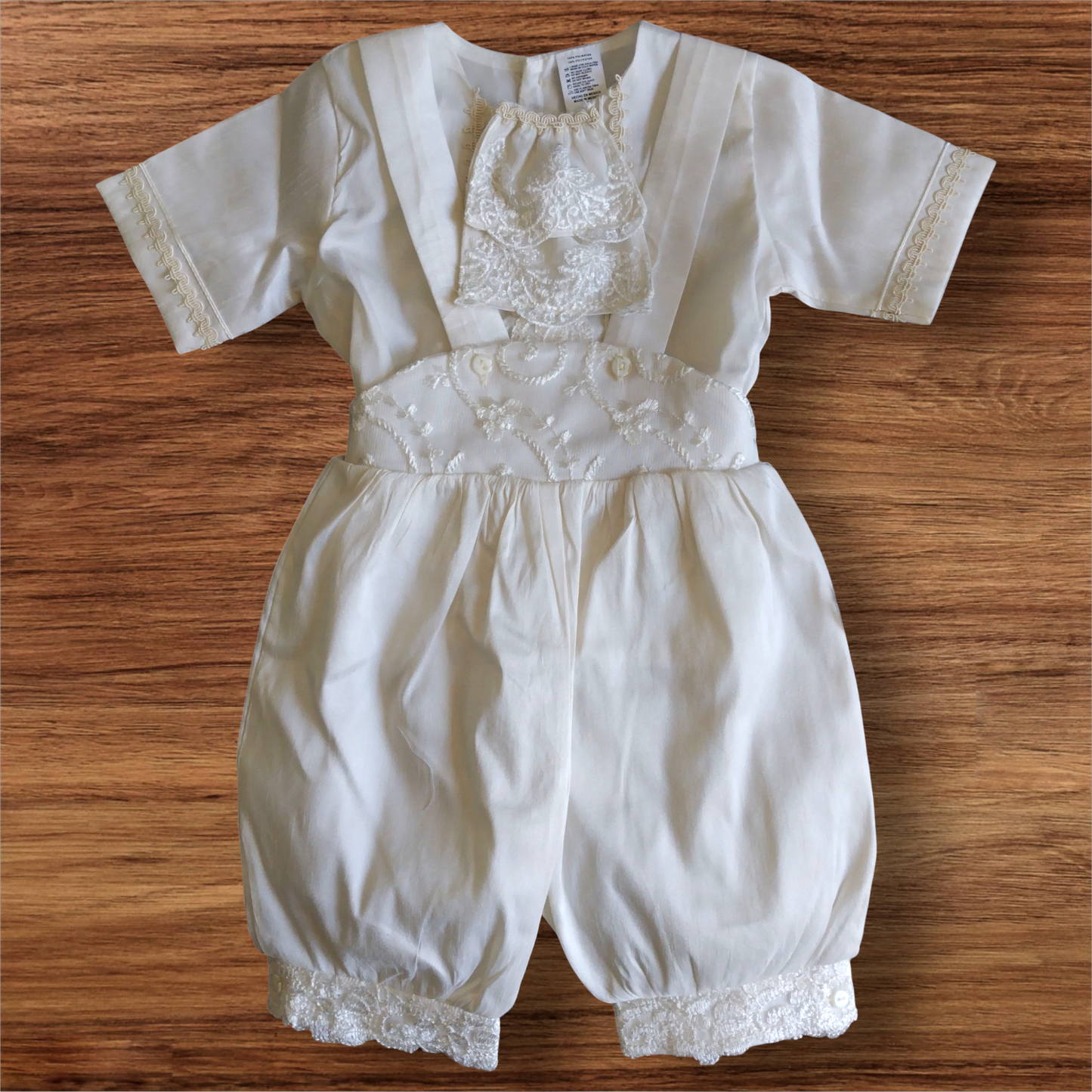 Ropón Niño Ivory T2 Príncipe P-0319