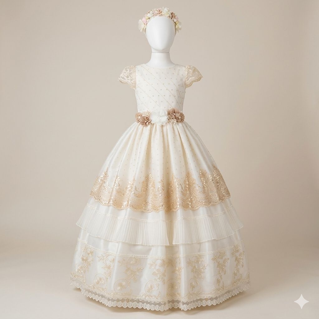Vestido de Ceremonia "Dulce Bendición" - Única Pieza