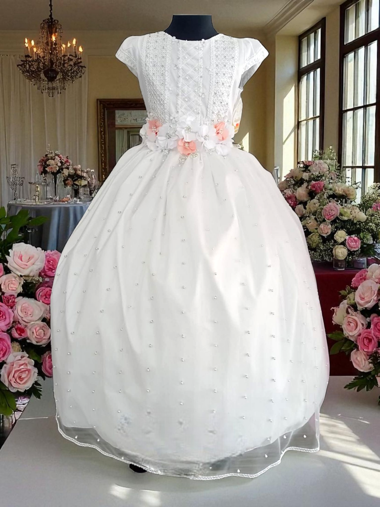 Vestido Comunión Niña T12 - T14