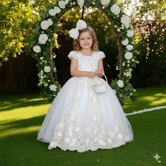 Vestido de Bautizo "Brisa de Aurora"