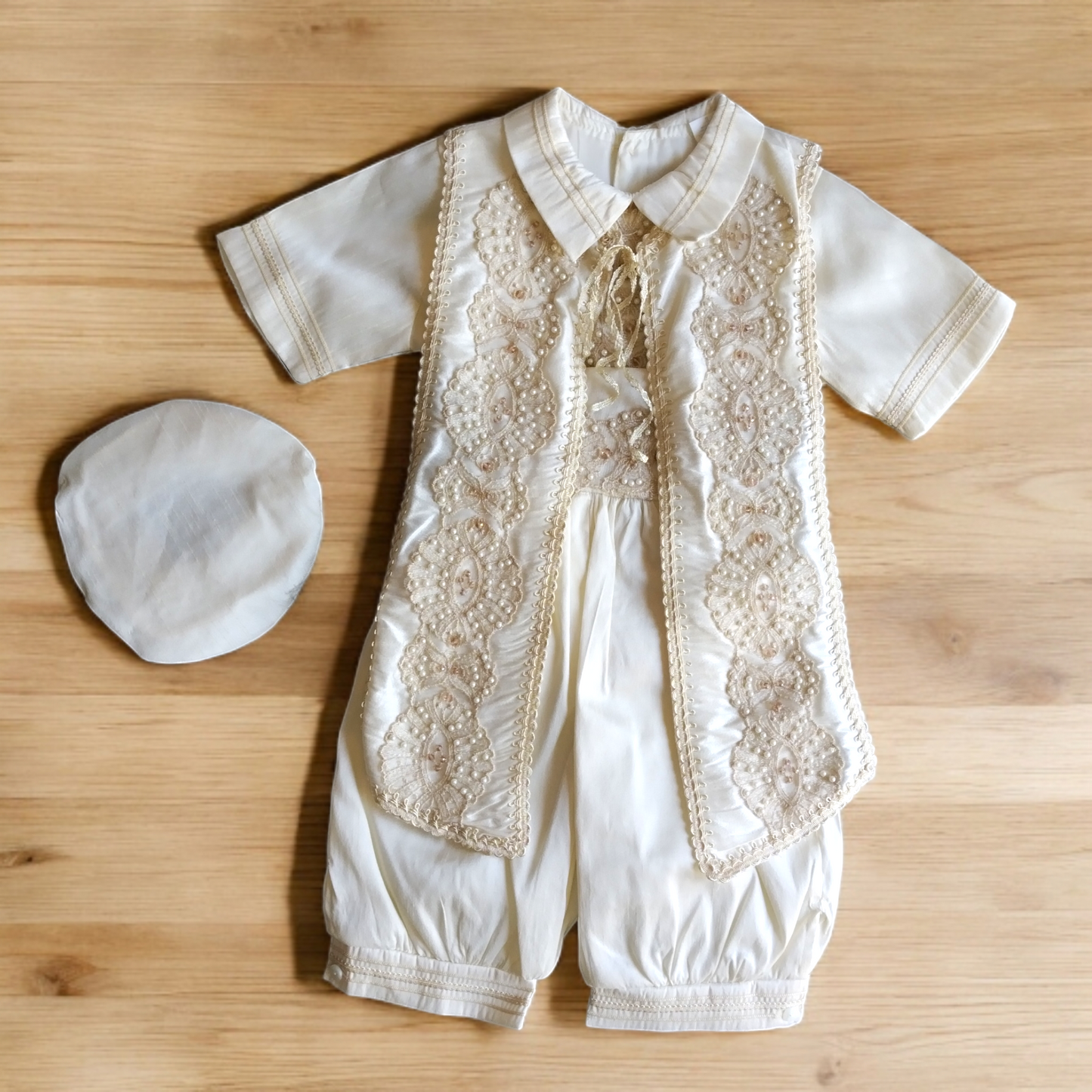 Ropón Niño Ivory T3