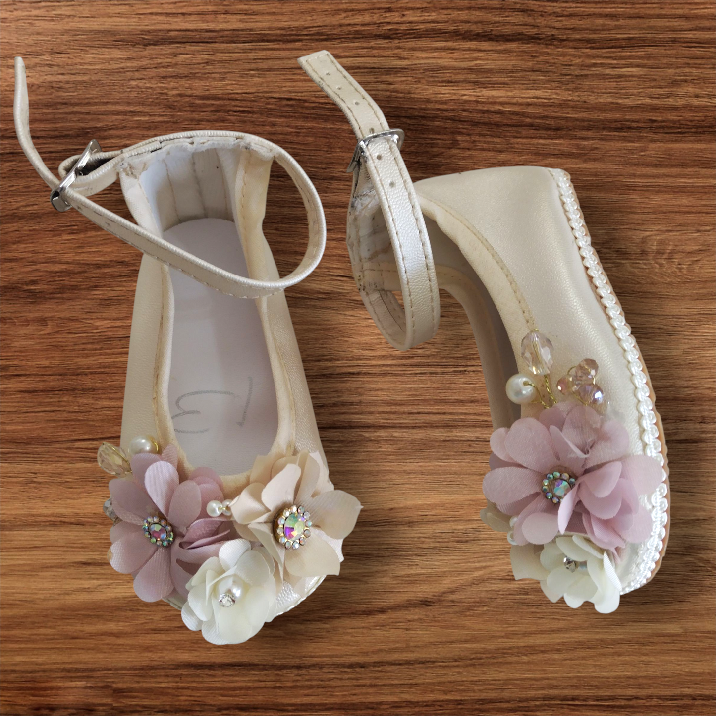 Zapato Niña T-13 Beige