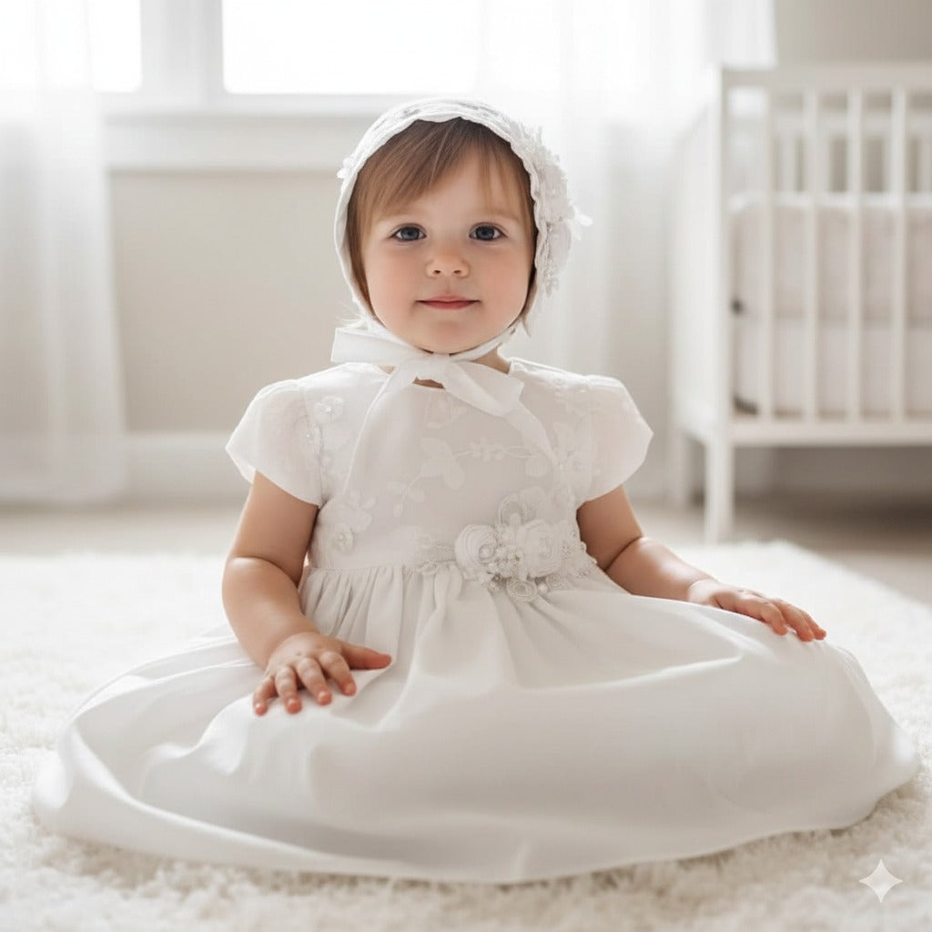 Batita de Bautizo “Blanca Herencia” - Pieza Única