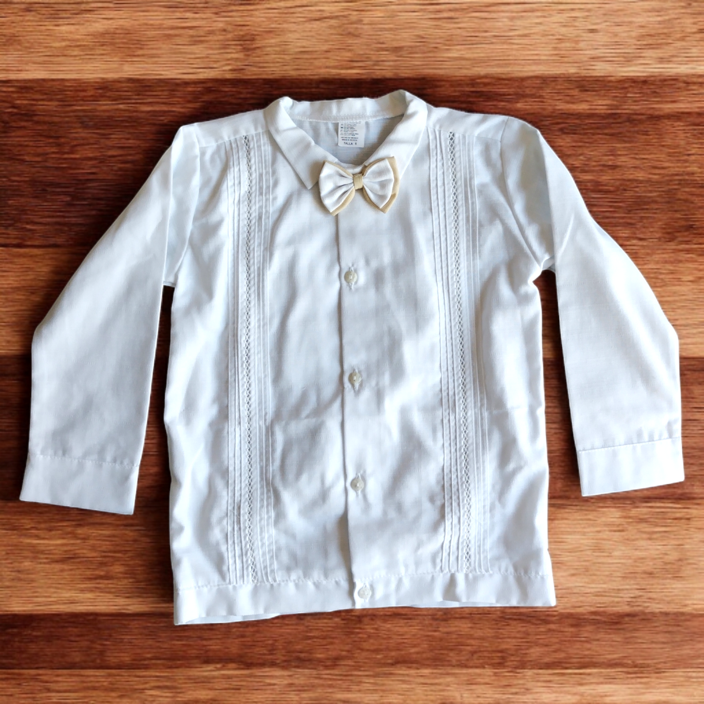 Traje de Lino Niño Blanco