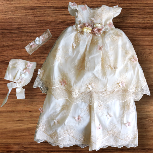 Ropón Desmontable Ivory Niña TU-0057