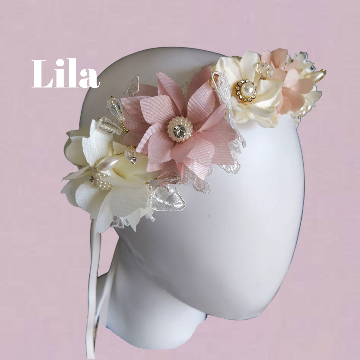 Diademas Niña Ivory F-0005