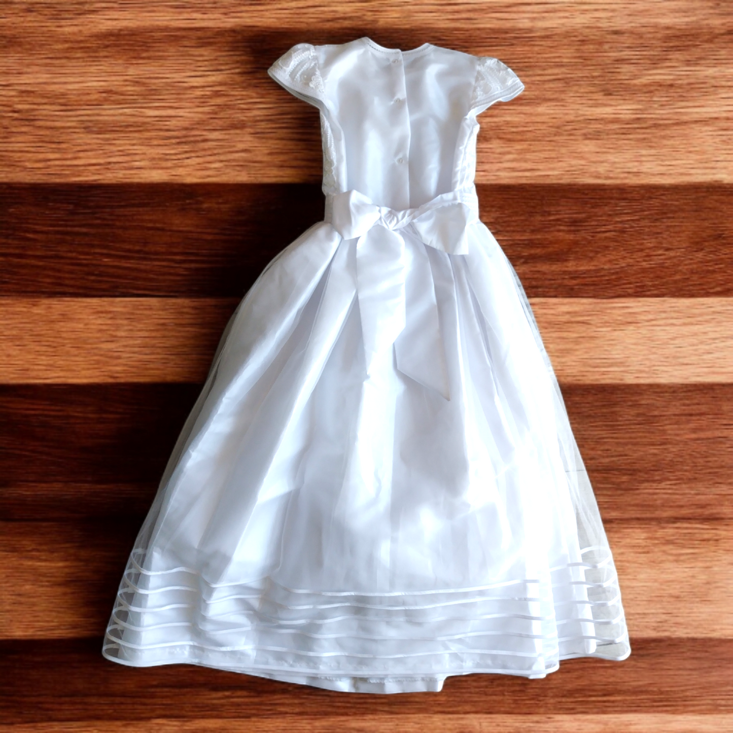 Vestido Comunión Niña Blanco