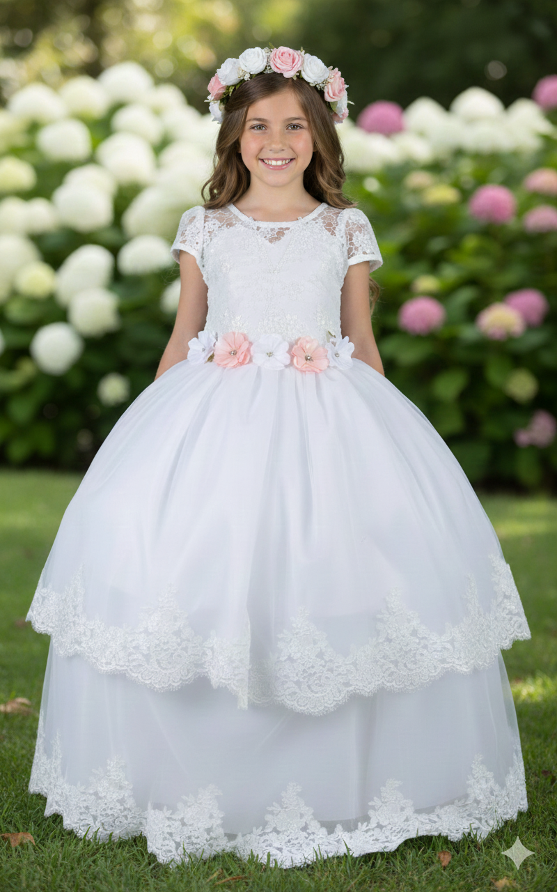 Vestido de Ceremonia Desmontable "Dulce Aurora"