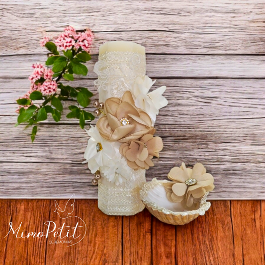 Kit Bautizo Niña Ivory Y-0003