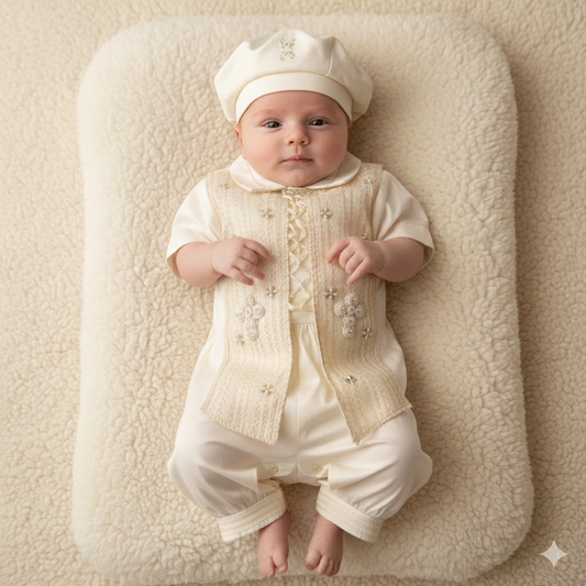 Ropón Niño Ivory T3