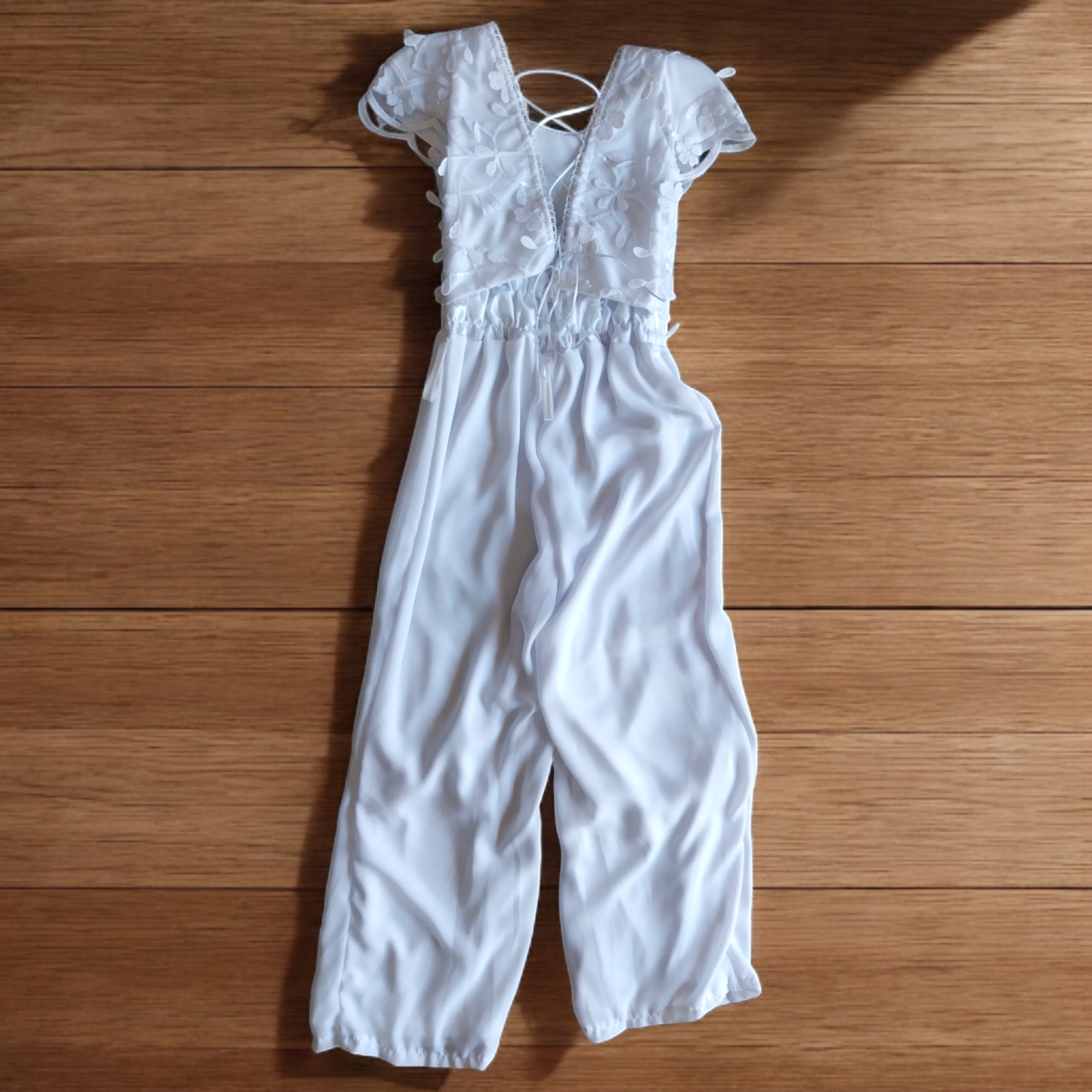 Vestido Palazzo  Desmontable Confirmación- Comunión Niña
