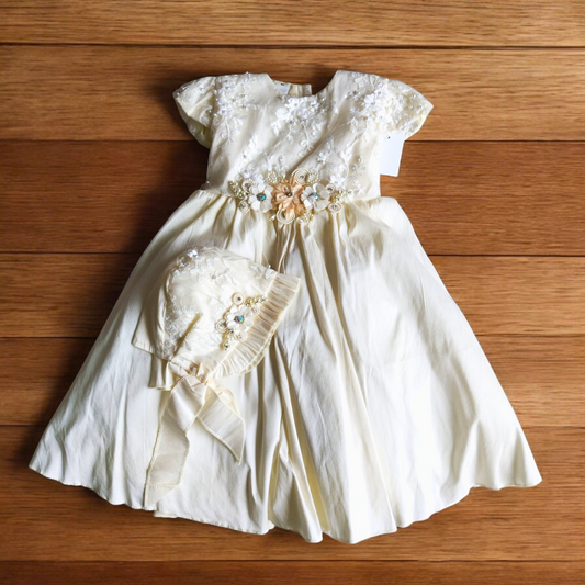 Ropón Niña Ivory T3-0003