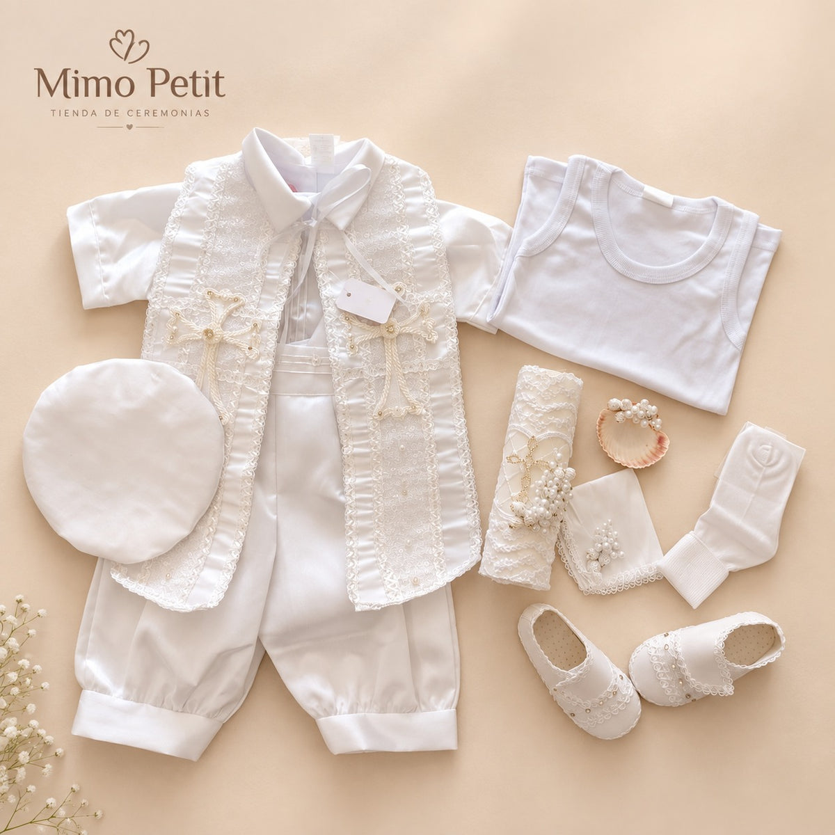 Paquete Ropón de Gala Niño "Jesús"