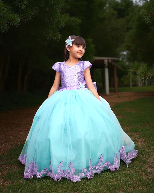 Vestido Fiesta Niña Ariel T4