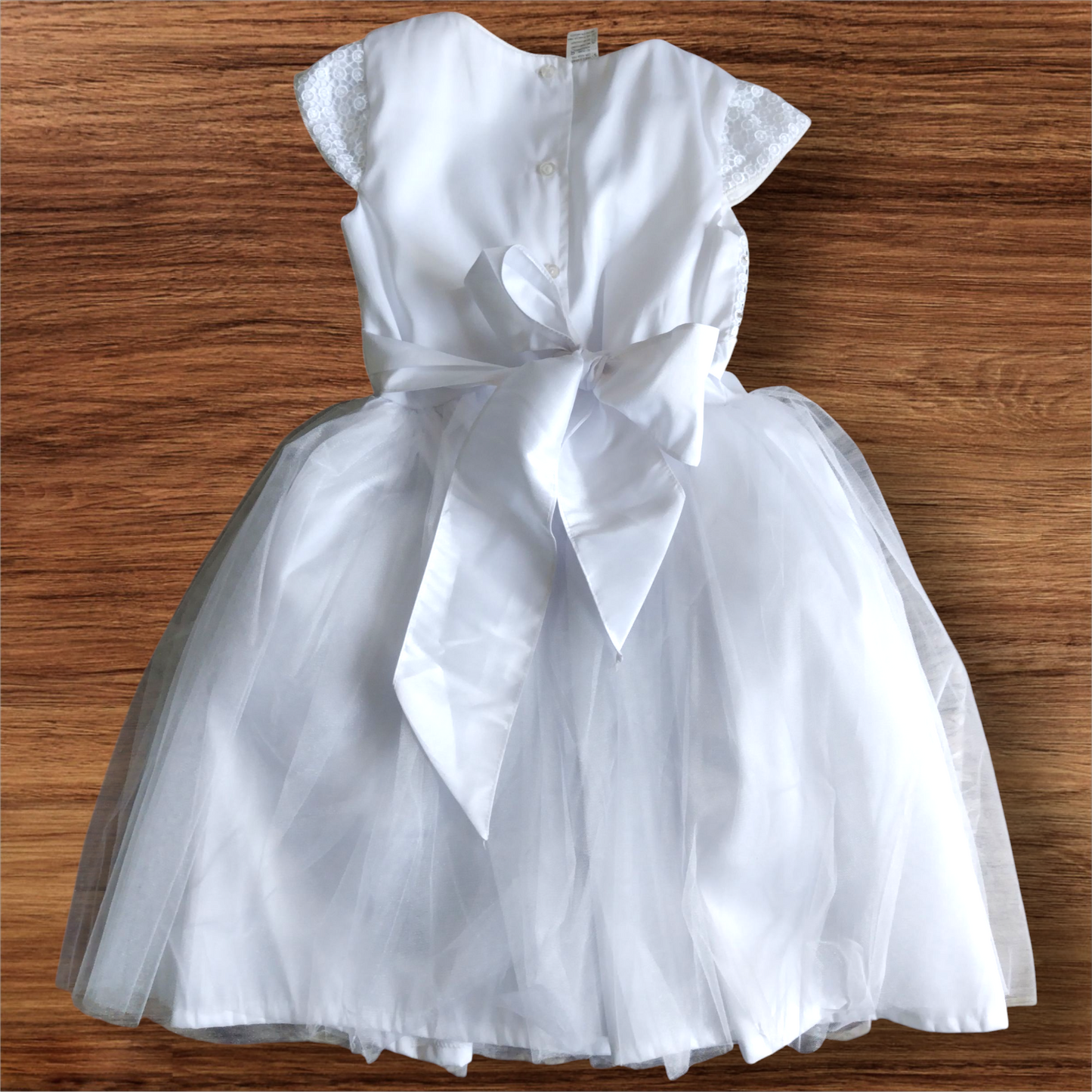 Vestido Niña Blanco T3 - T8
