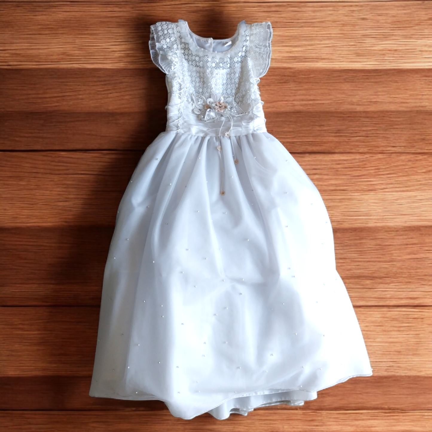 Vestido Comunión - Confirmación Niña Blanco T12 - T14