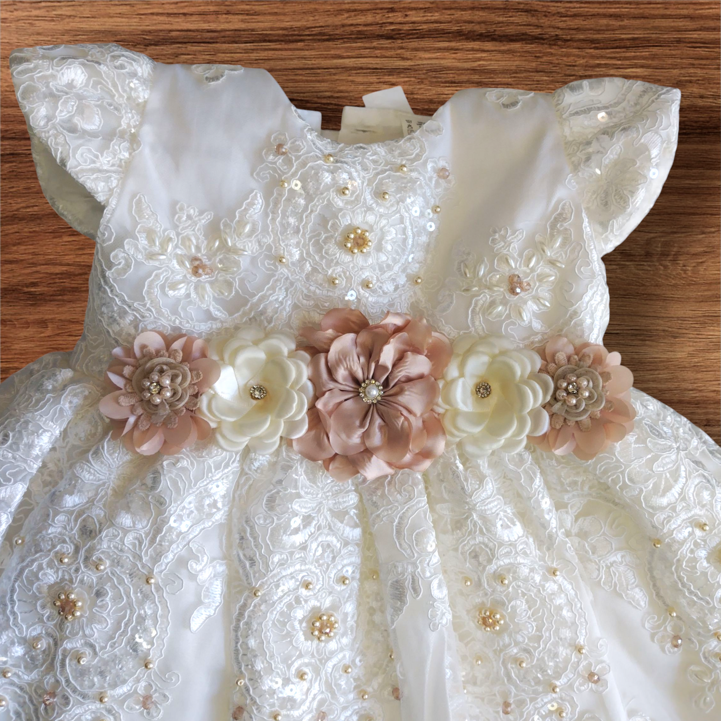 Ropón Desmontable Ivory Niña P-0052