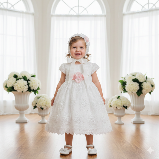 Batita de Bautizo "Nube Blanca"