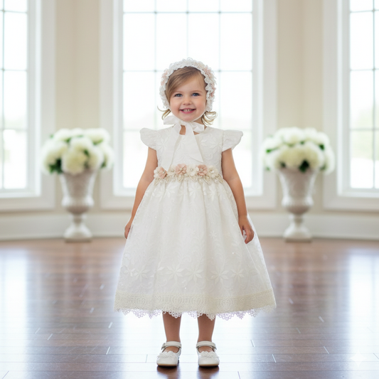 Batita de Bautizo "Blanca Esperanza"