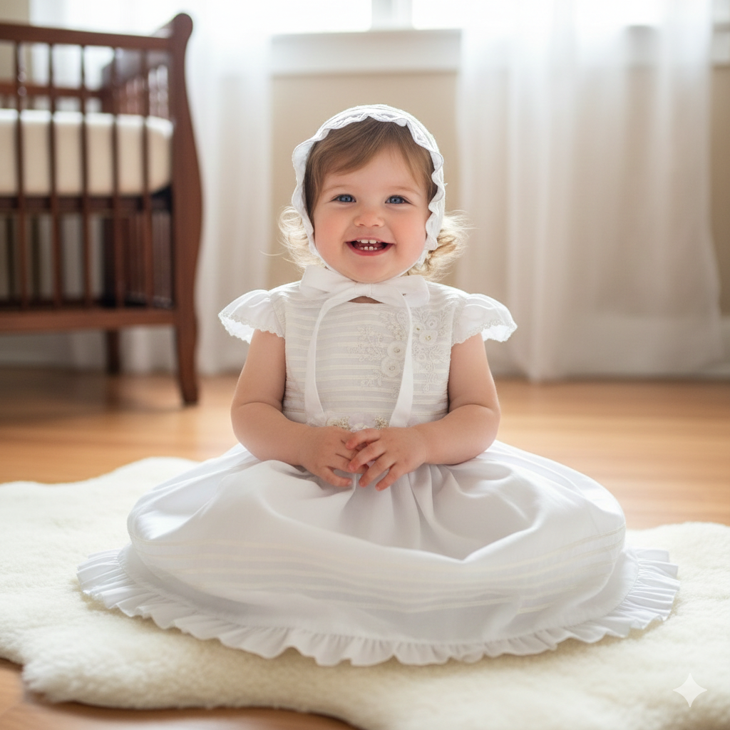 Batita de Bautizo " Hermoso Amanecer"