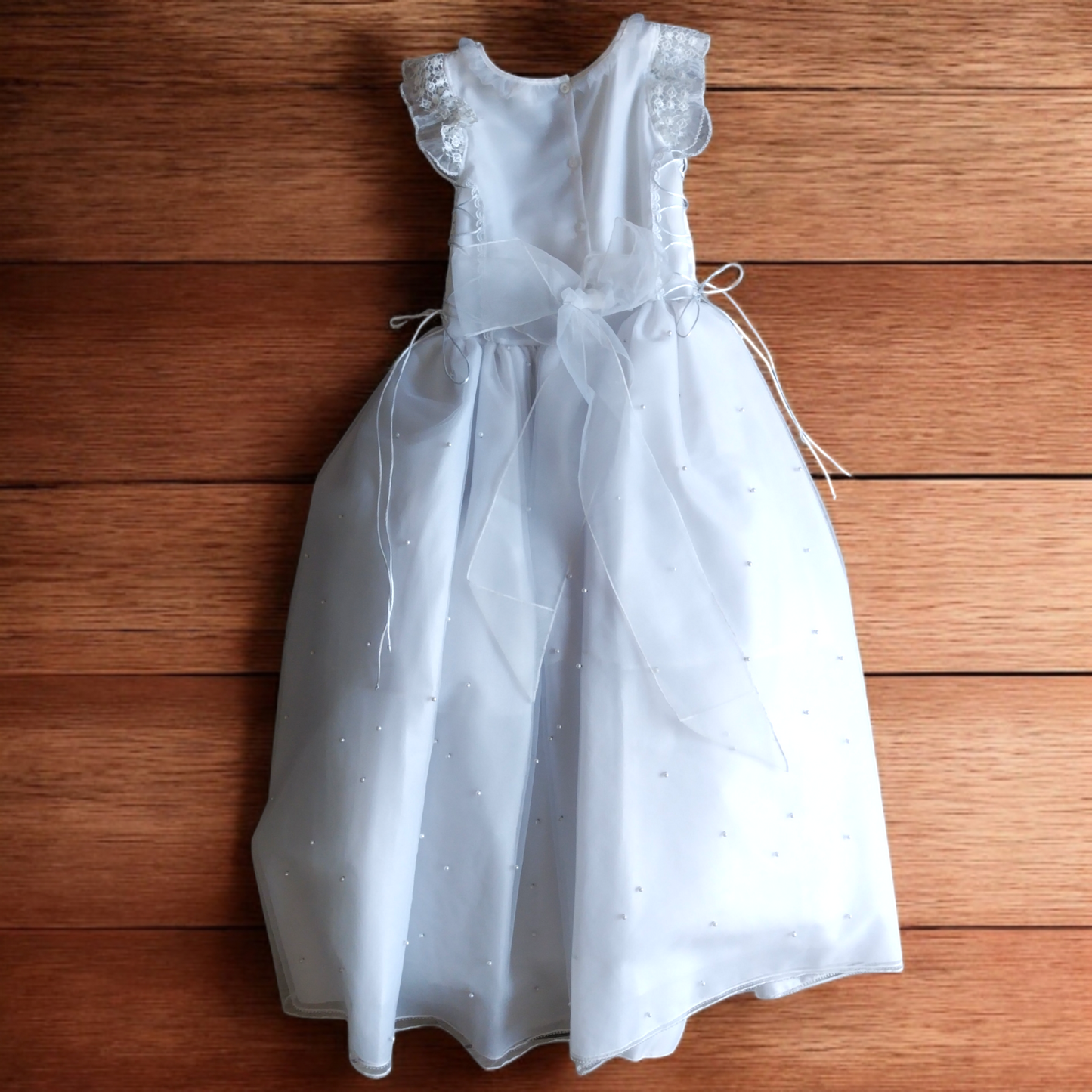 Vestido Comunión - Confirmación Niña Blanco T12 - T14