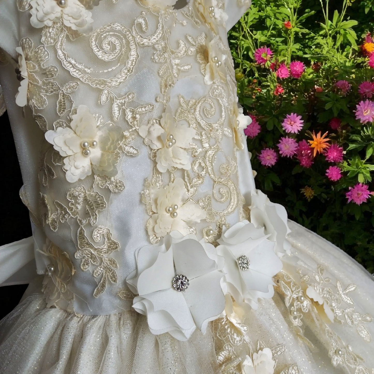 Vestido Fiesta Niña T4 AA_0022 - T6 AA-0023