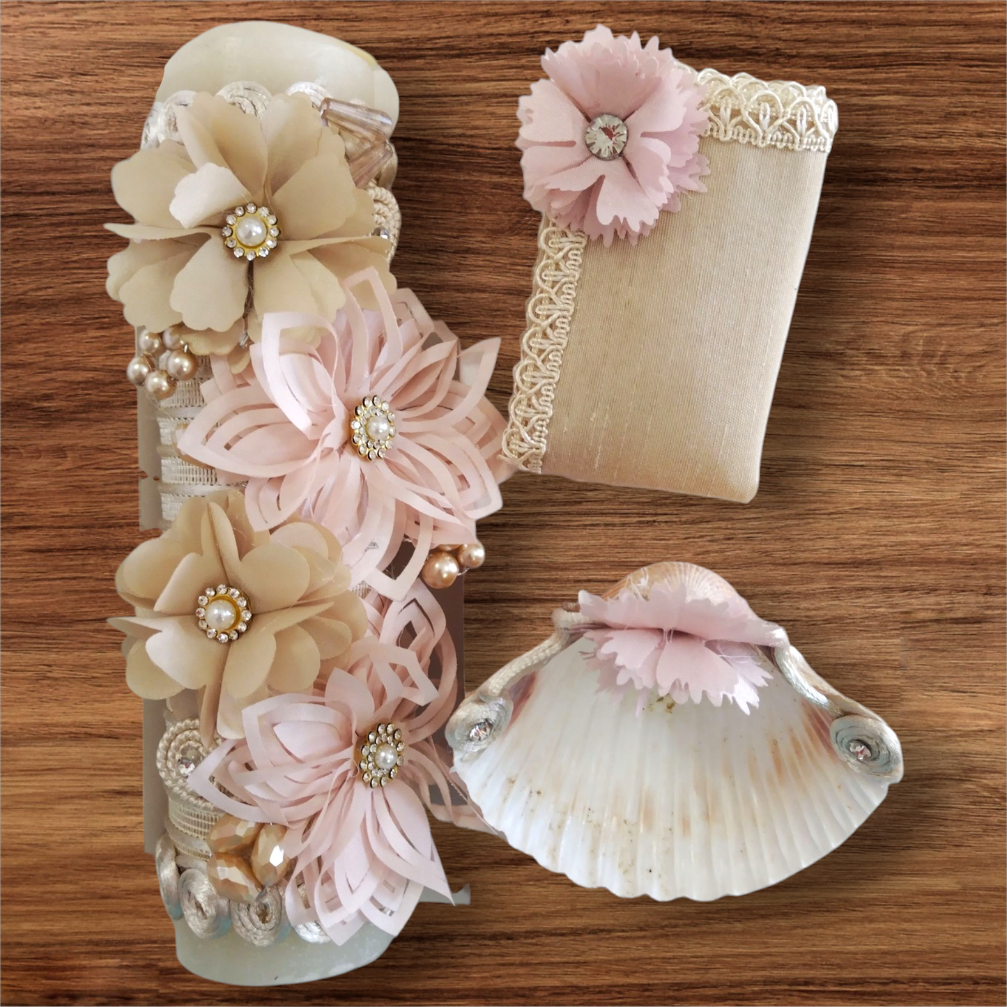 Kit Bautizo Niña Ivory Y-0003