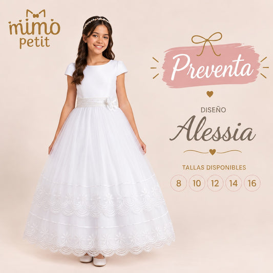 Vestido de Primera Comunión | Alessia · PREVENTA