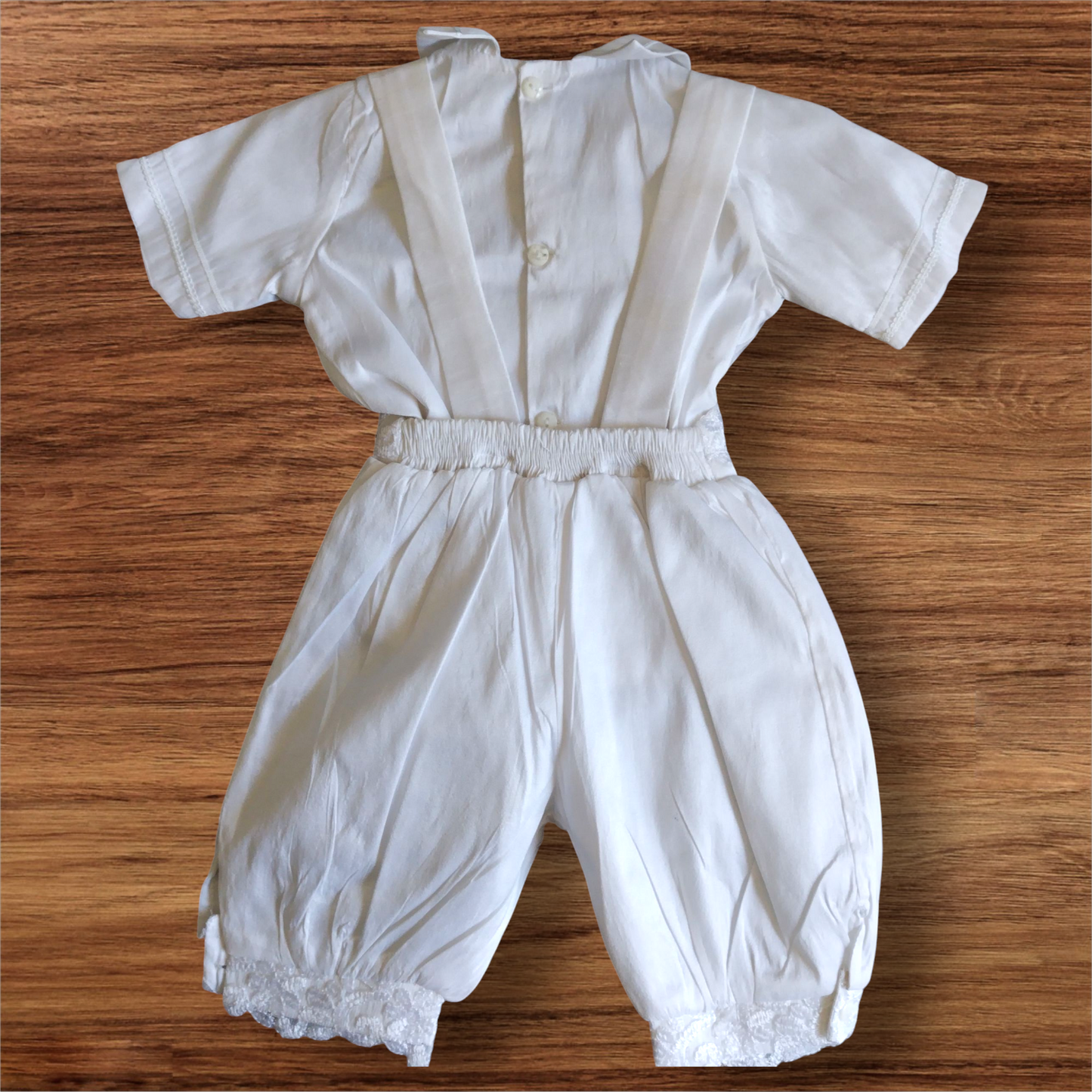 Ropón Niño Blanco T1 - T2 - T3 Español