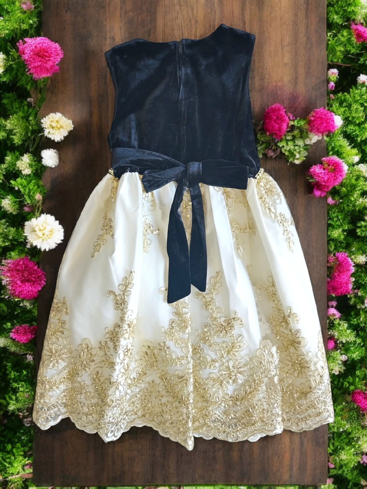 Vestido Fiesta Niña T4A - T6A - T7A