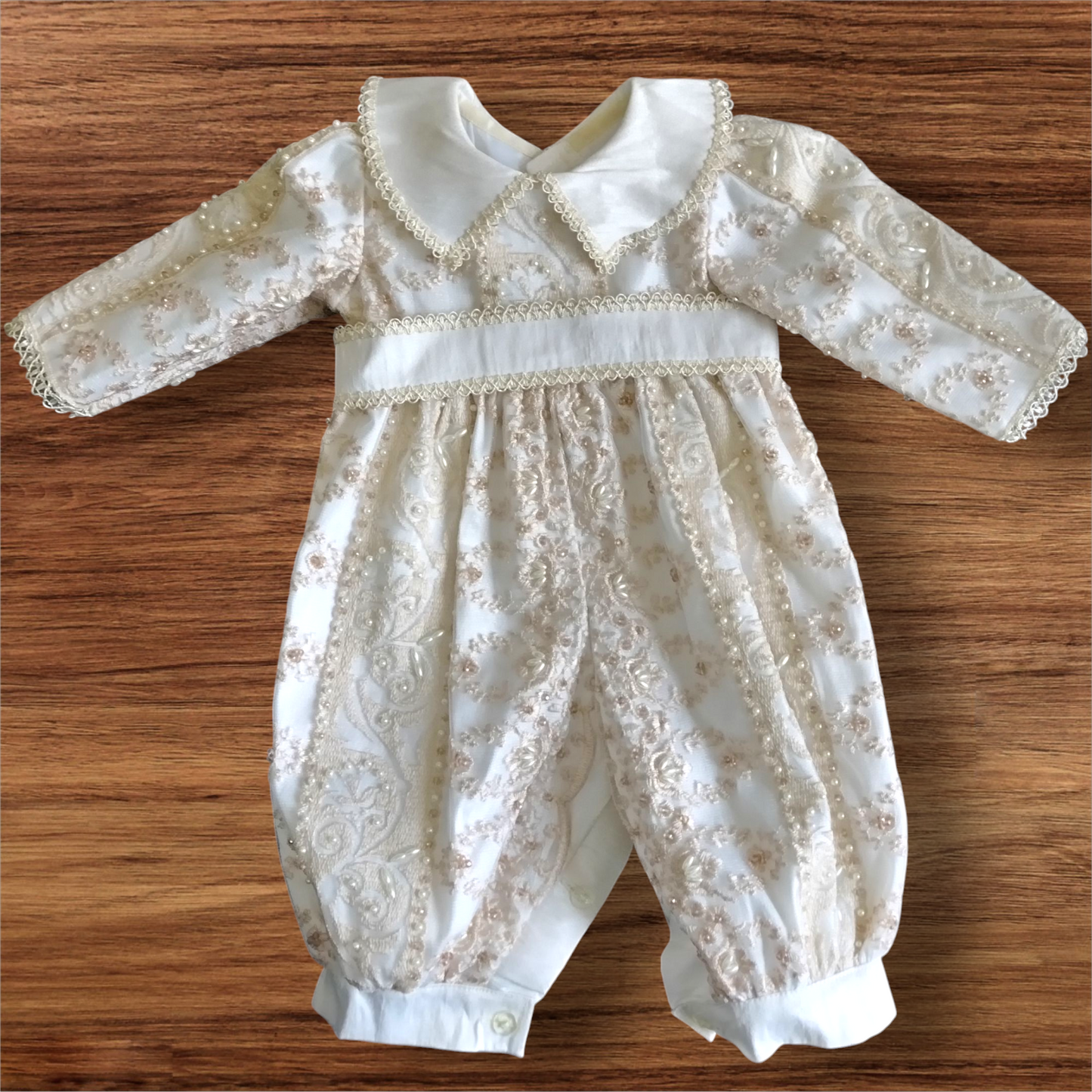 Ropón Desmontable Niño Beige Unitalla