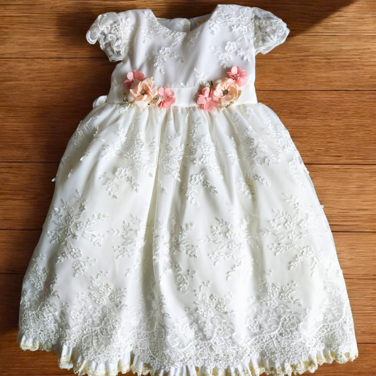 Ropón Niña Ivory - T2 0002