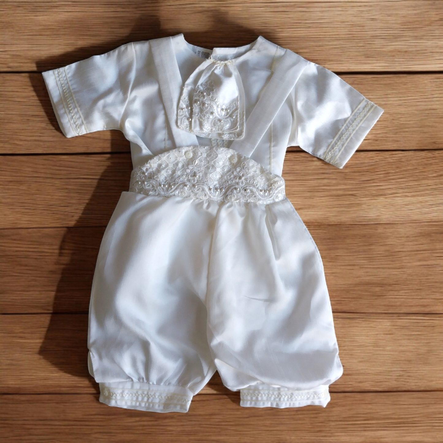 Ropón Niño Ivory T3 Príncipe