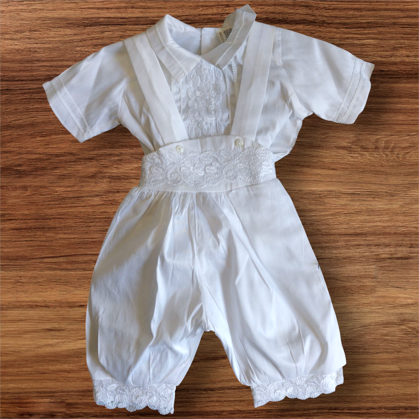 Ropón Niño Blanco T1 - T2 - T3 Español