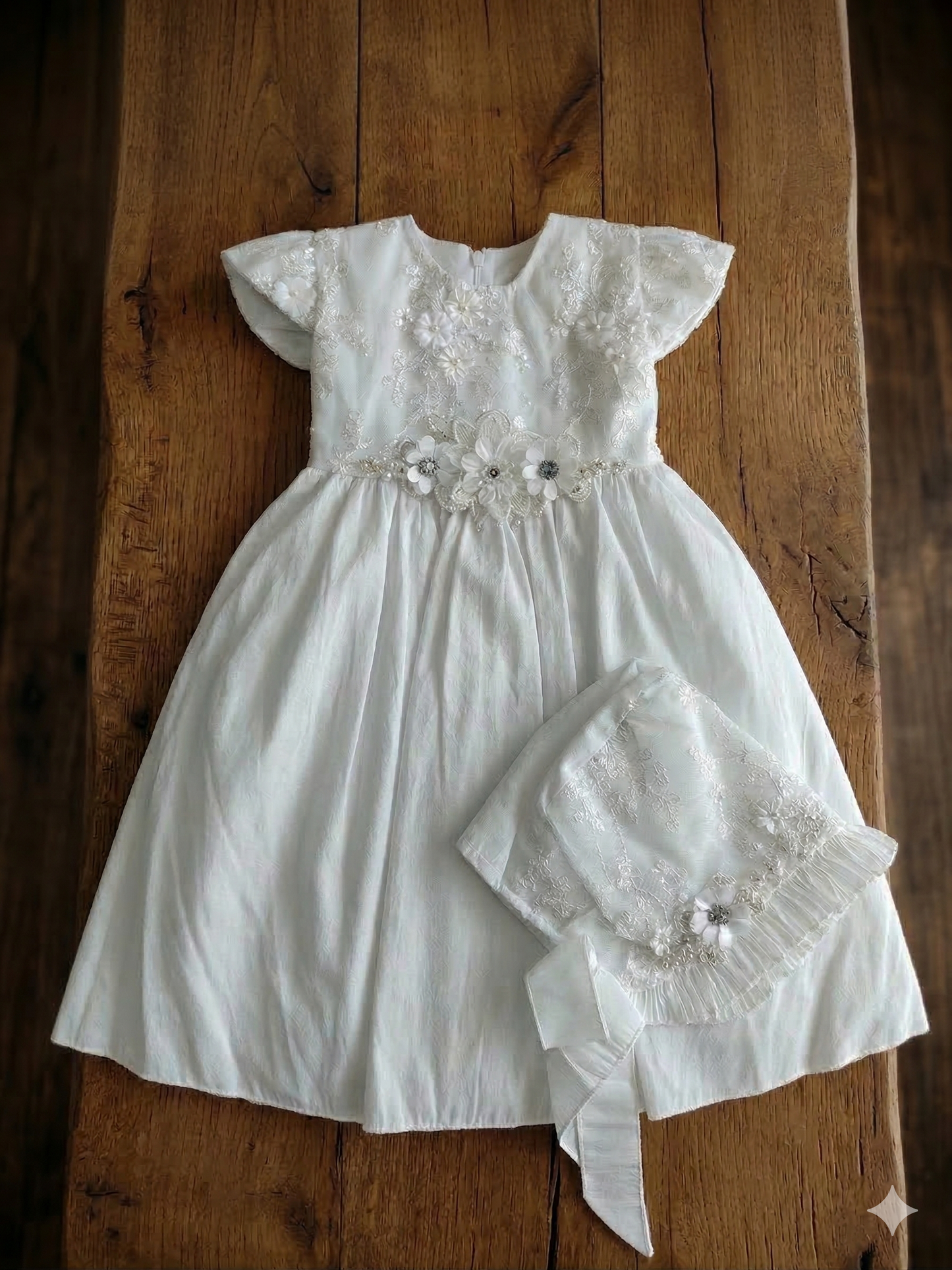 Batita Bautizo Niña Blanca