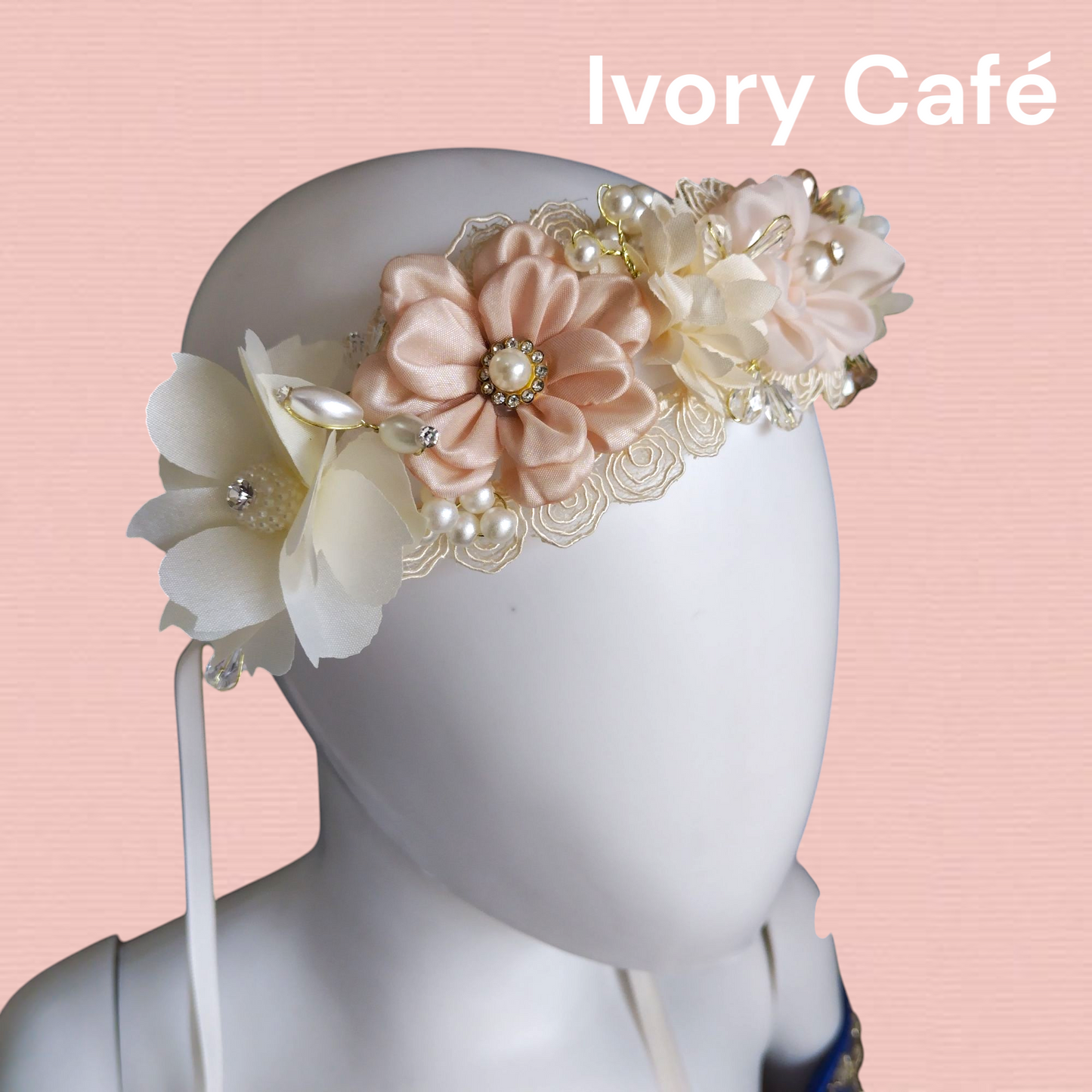 Diademas Niña Ivory F-0005