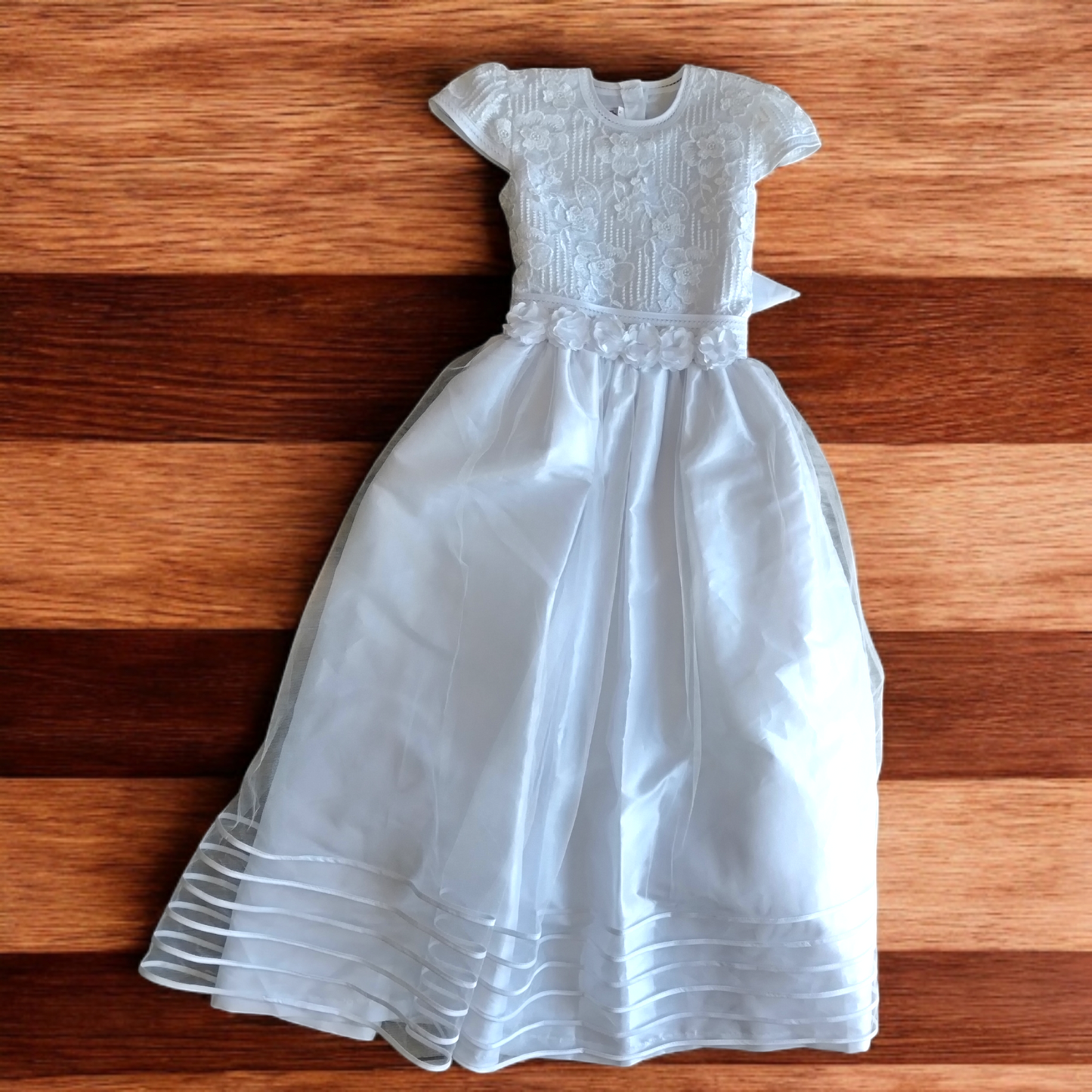 Vestido Comunión Niña Blanco