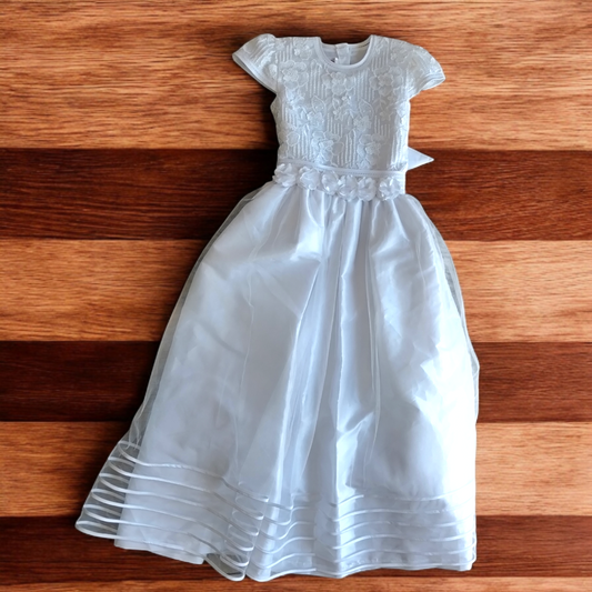 Vestido Comunión Niña Blanco
