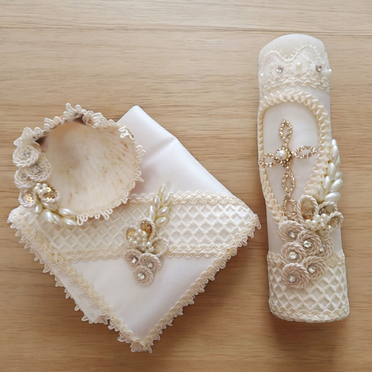 Kit Bautizo Niño Ivory Y-0004