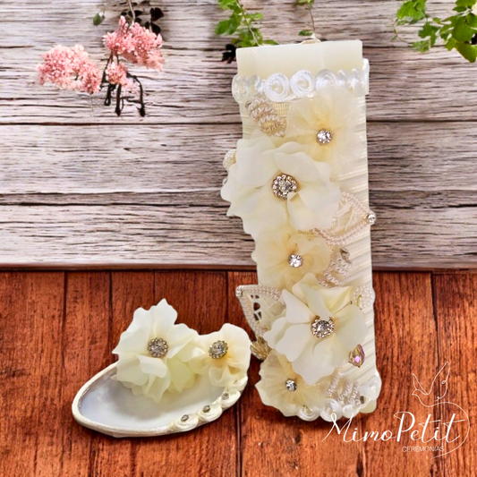 Kit Bautizo Niña Ivory Y-0003