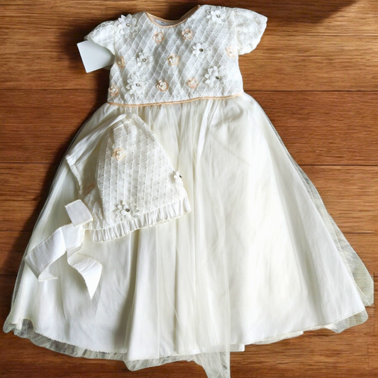 Ropón Niña Ivory - T2 0002