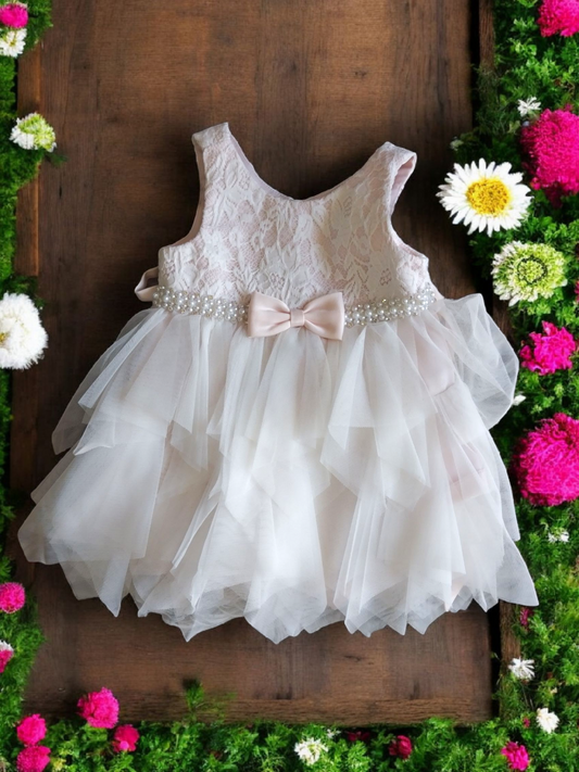 Vestido Fiesta Niña Ivory T1