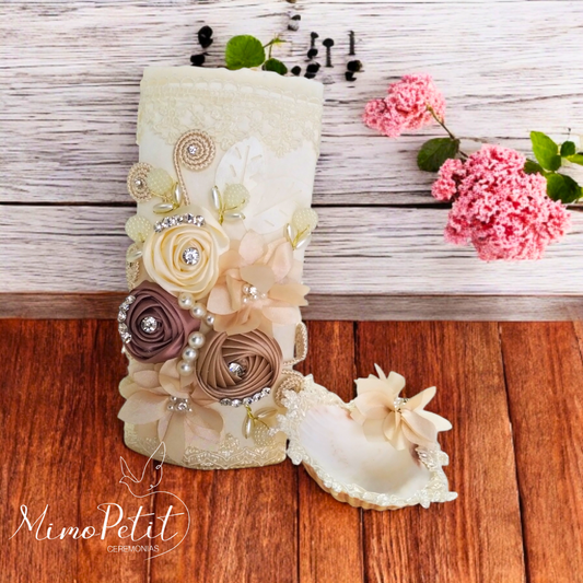Kit Bautizo Niña Ivory Y-0003